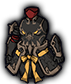Zwierciadło Piękna Crimson Fist variant